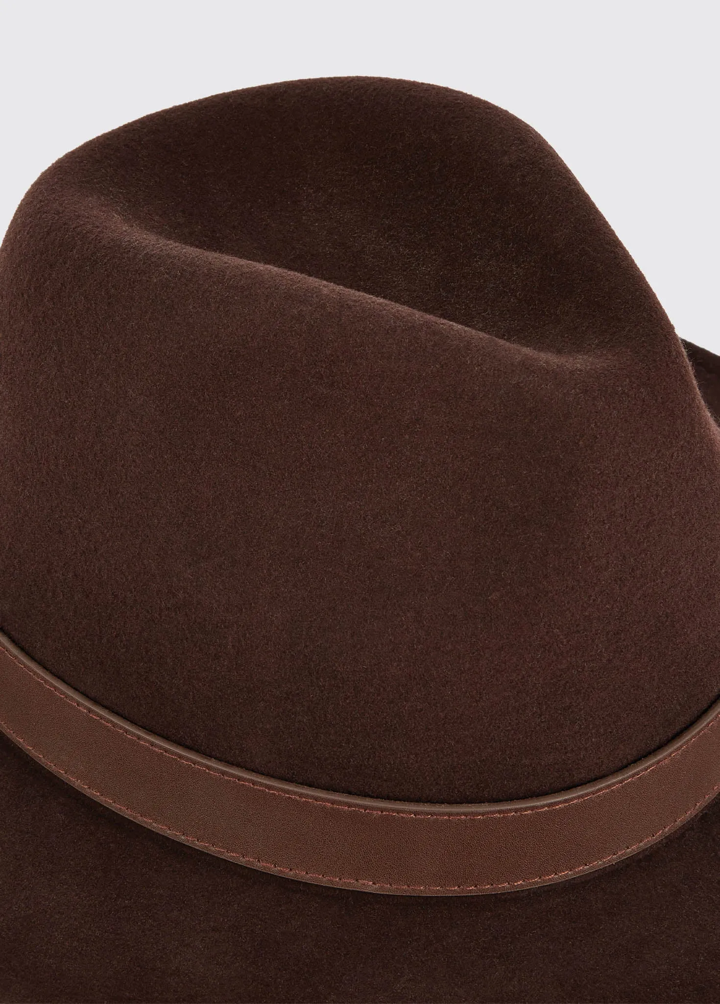 Gallagher Ladies Felt Hat - Bourbon