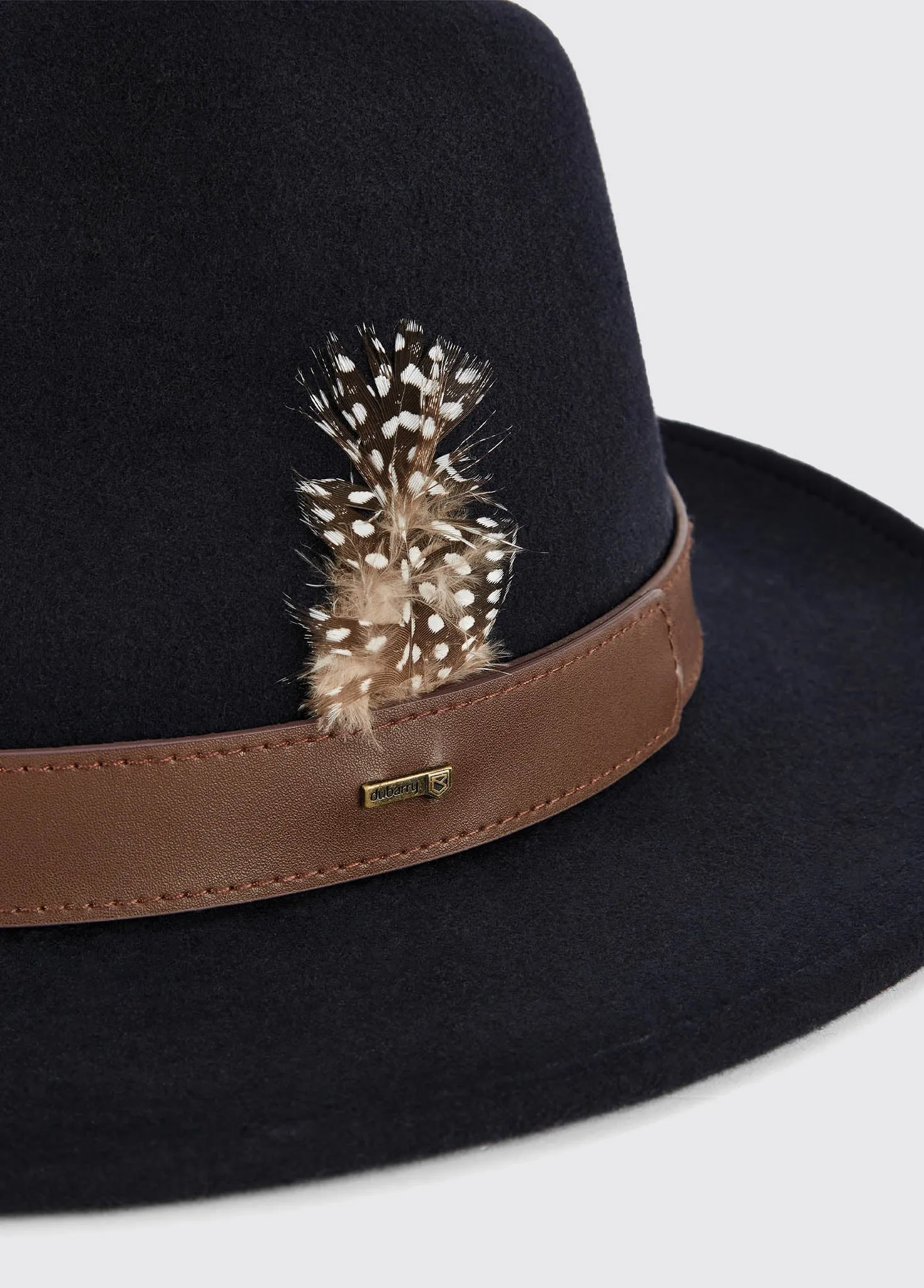 Gallagher Ladies Felt Hat - Navy