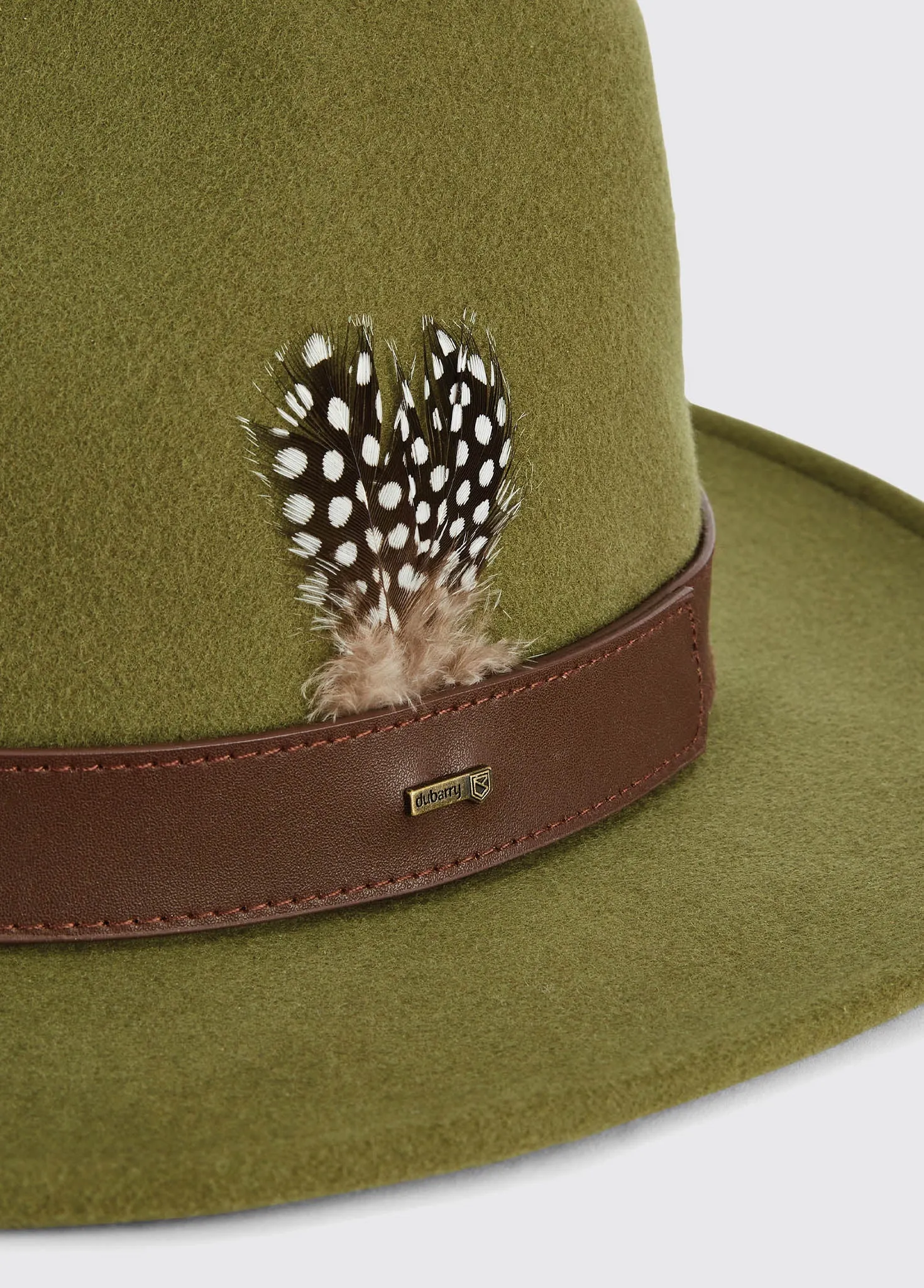 Gallagher Ladies Felt Hat - Olive