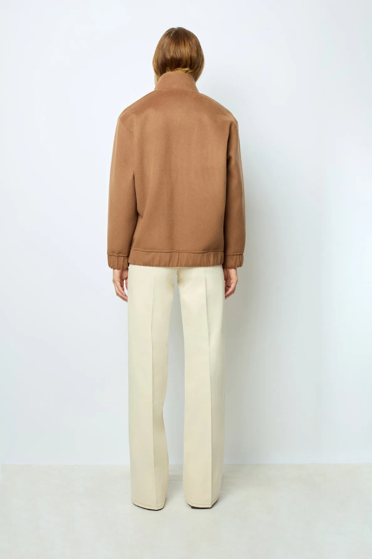 Gerard Darel MAYAR SHORT DOUBLE-SIDED WOOL JACKET