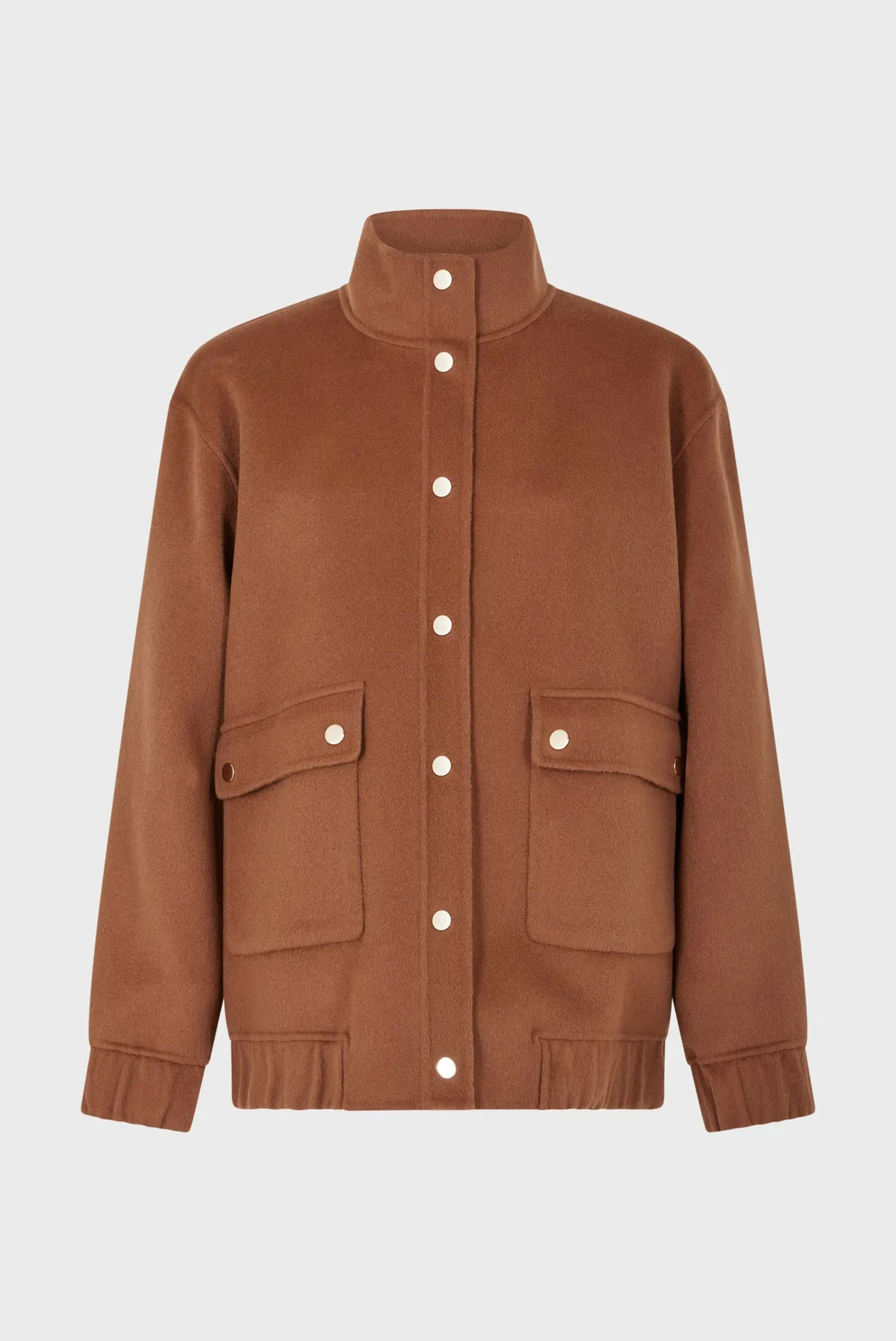 Gerard Darel MAYAR SHORT DOUBLE-SIDED WOOL JACKET