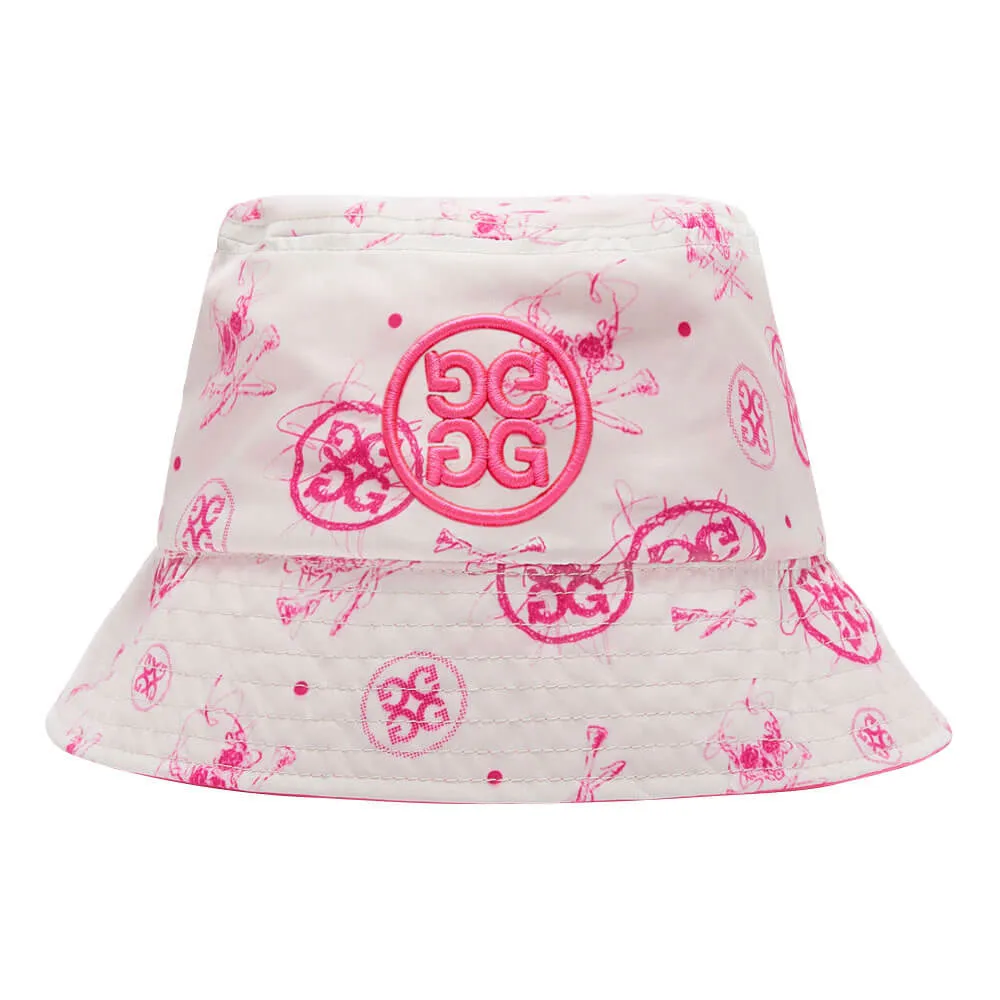 Gfore Sketch Nylon Taffeta Reversible Bucket Golf Hat 2023 Women