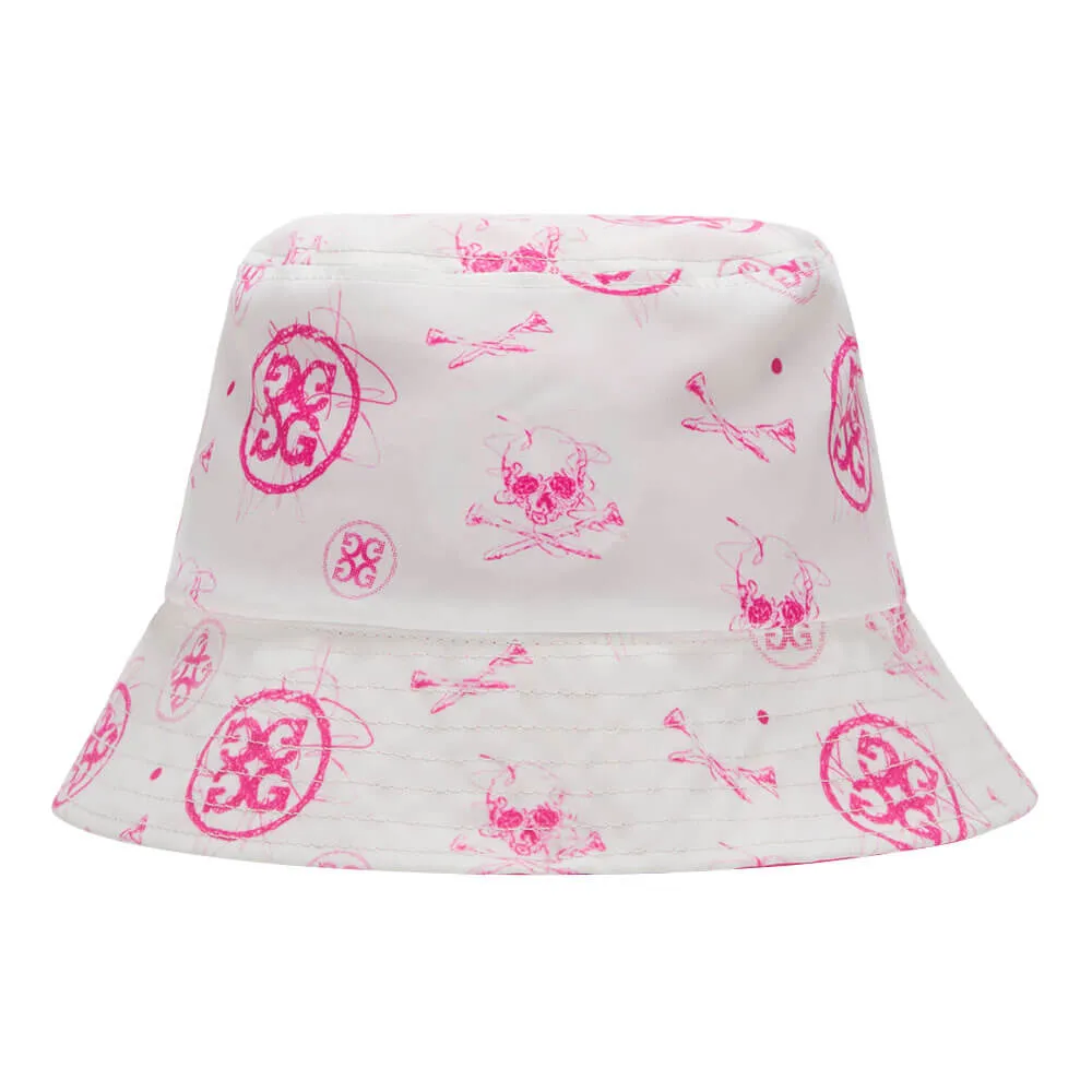 Gfore Sketch Nylon Taffeta Reversible Bucket Golf Hat 2023 Women