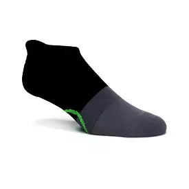 G/FORE TWO TONE LOW SOCK ONYX