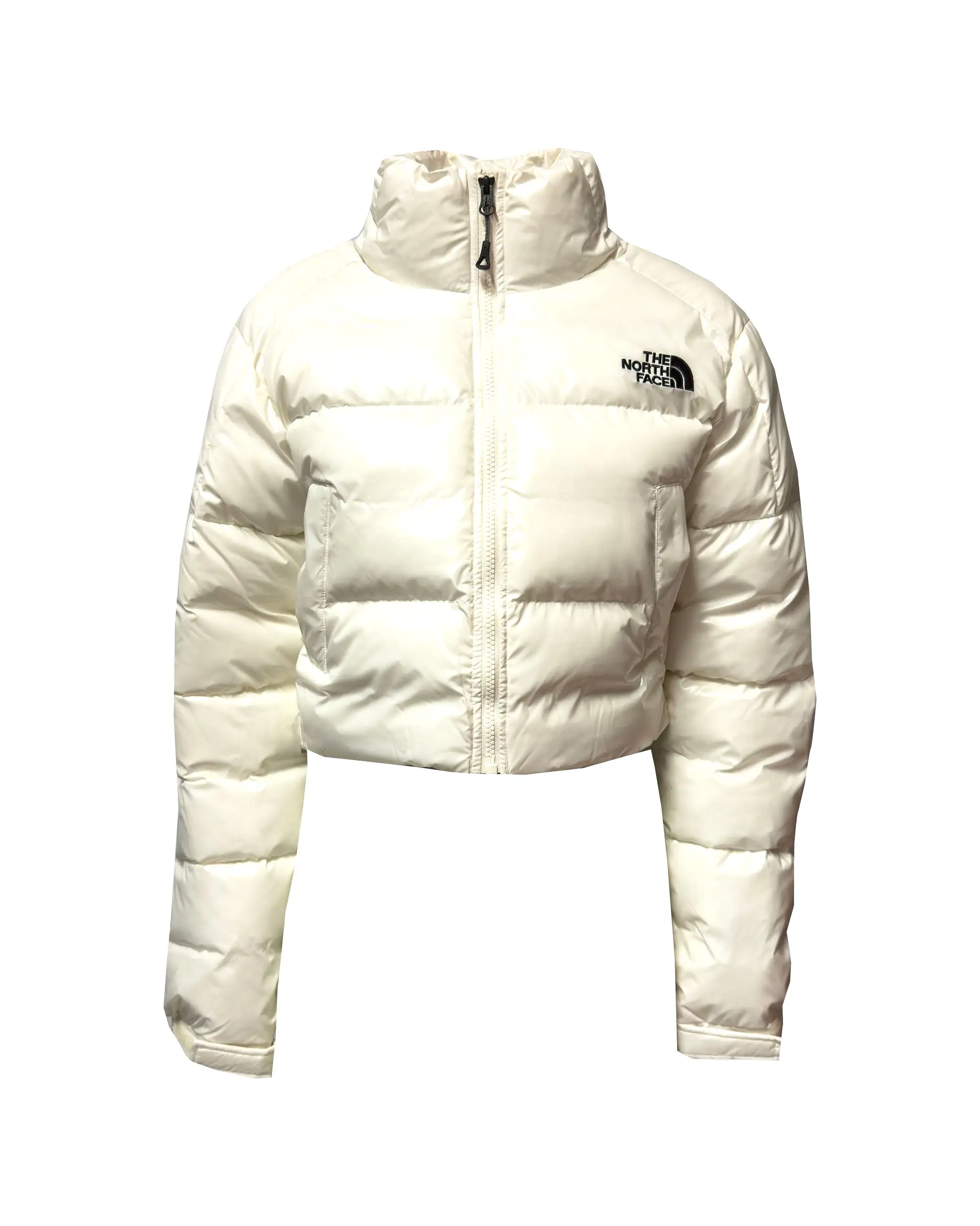 Giacca Donna Crop The Noth Face Rusta 2.0 Synth Ins puffer White Dune