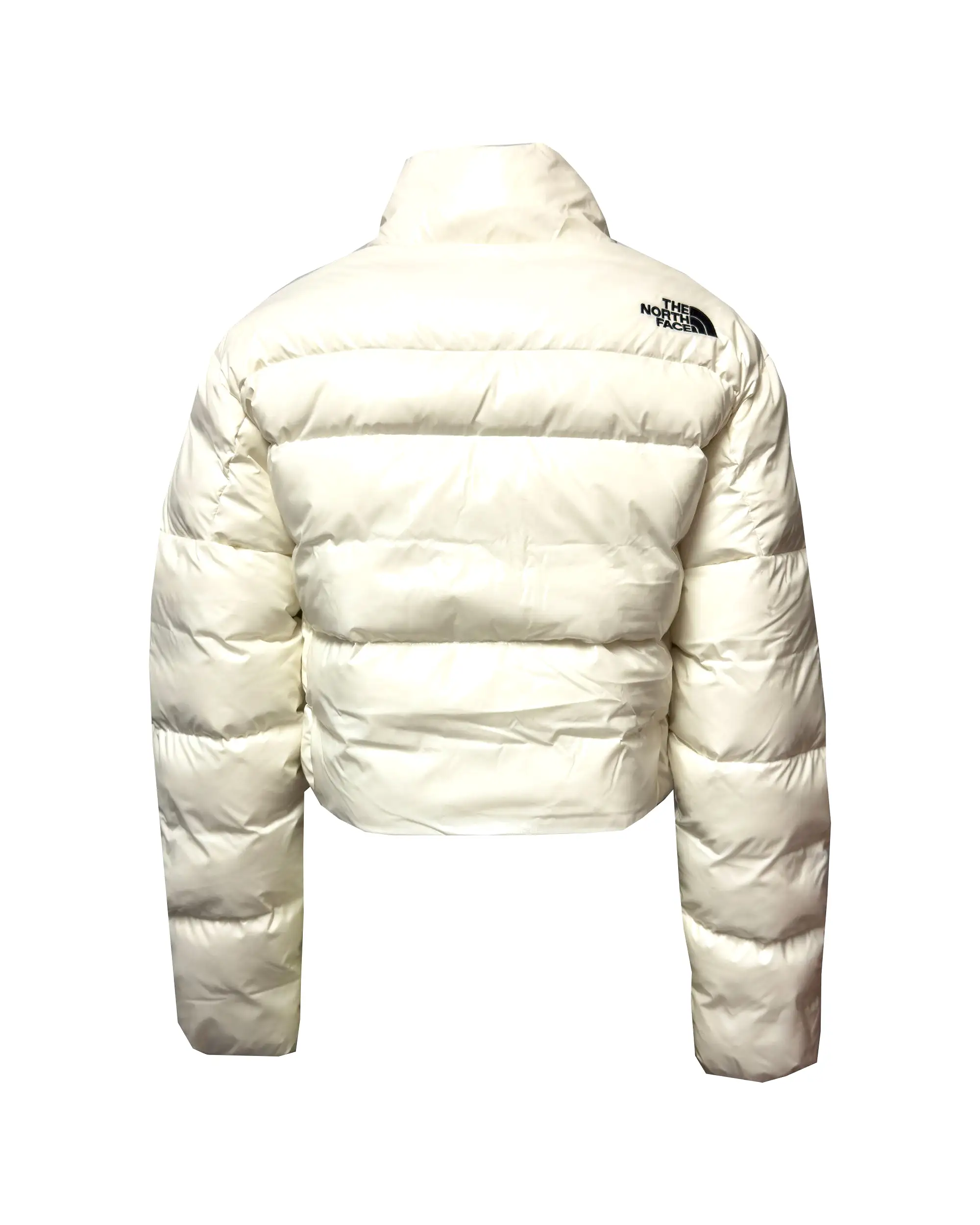 Giacca Donna Crop The Noth Face Rusta 2.0 Synth Ins puffer White Dune