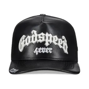 GODSPEED FOREVER PREMIUM LEATHER TRUCKER HAT