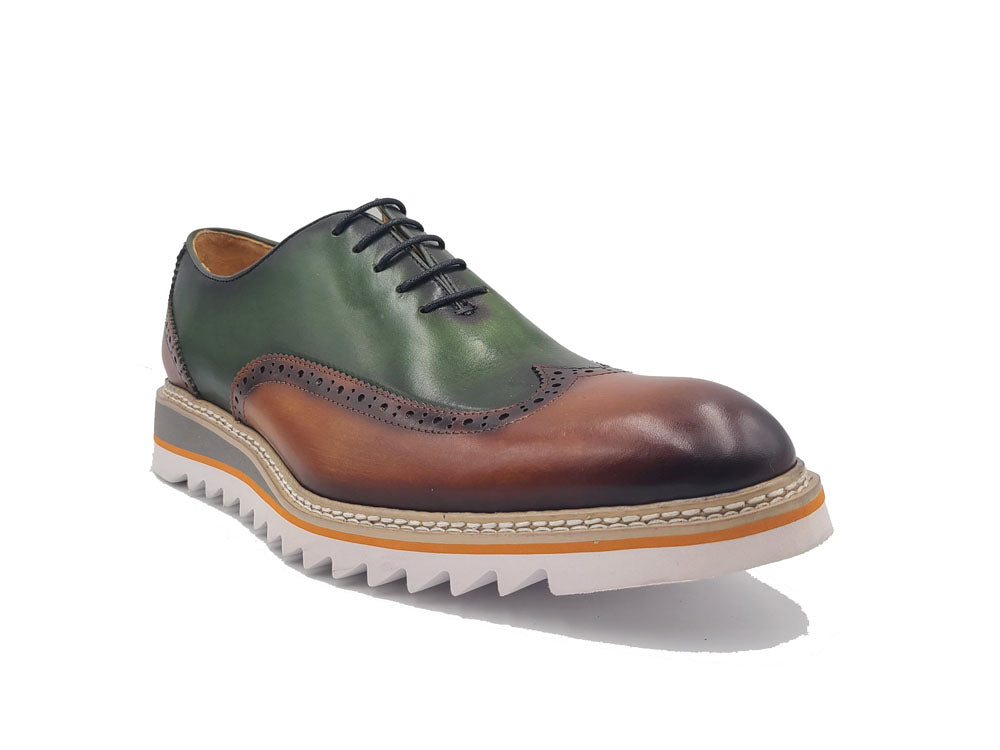 Gorgeous Two-tone Oxford Wing-tip