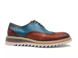 Gorgeous Two-tone Oxford Wing-tip