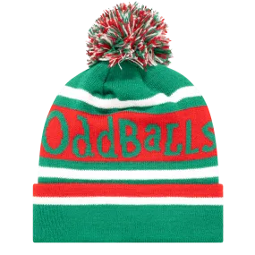 Green | White | Cherry - Bobble Hat