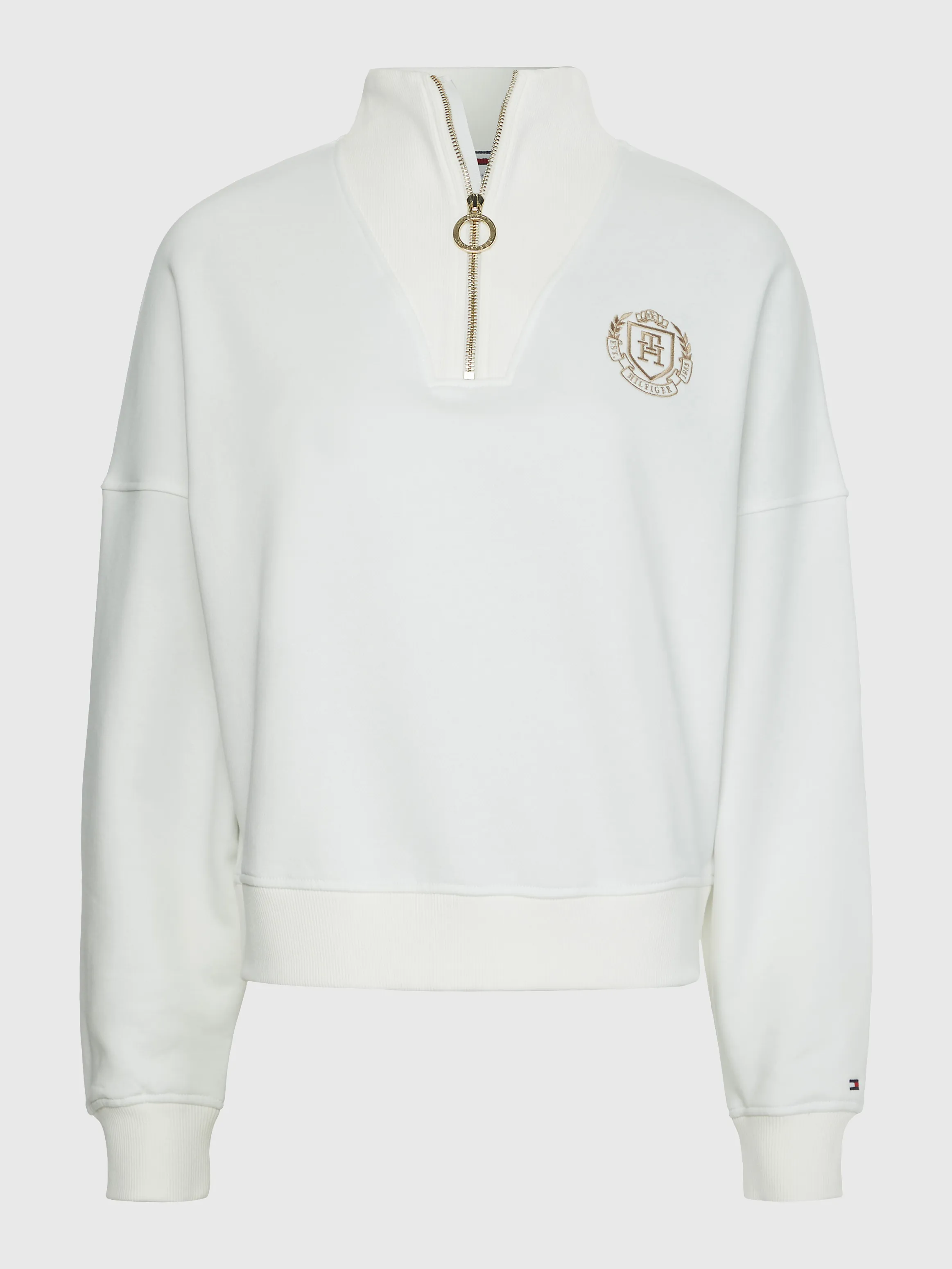 Half-Zip Relaxed Fit Sweatshirt | Sweatshirts & Hoodies | Tommy Hilfiger