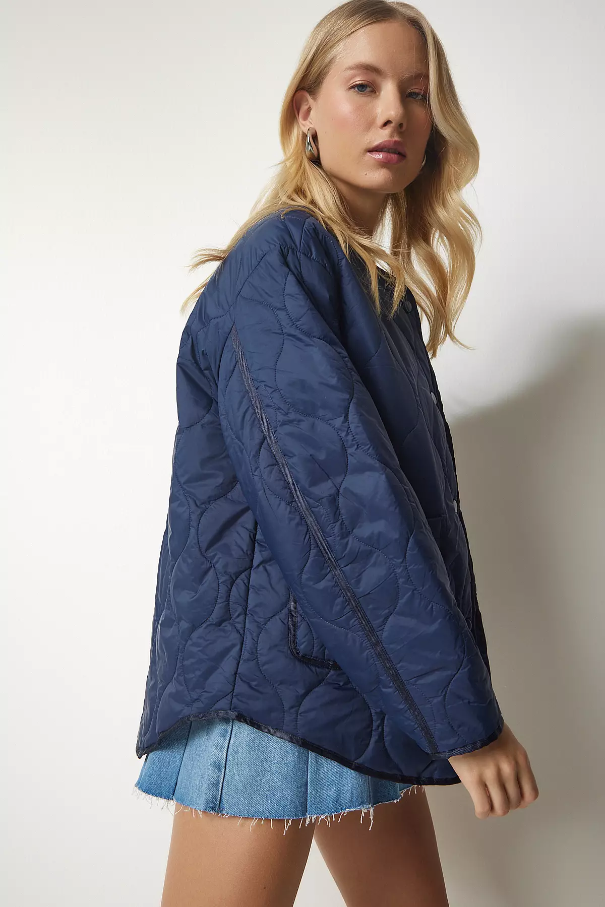 Happiness Istanbul Oversized Quilted Coat