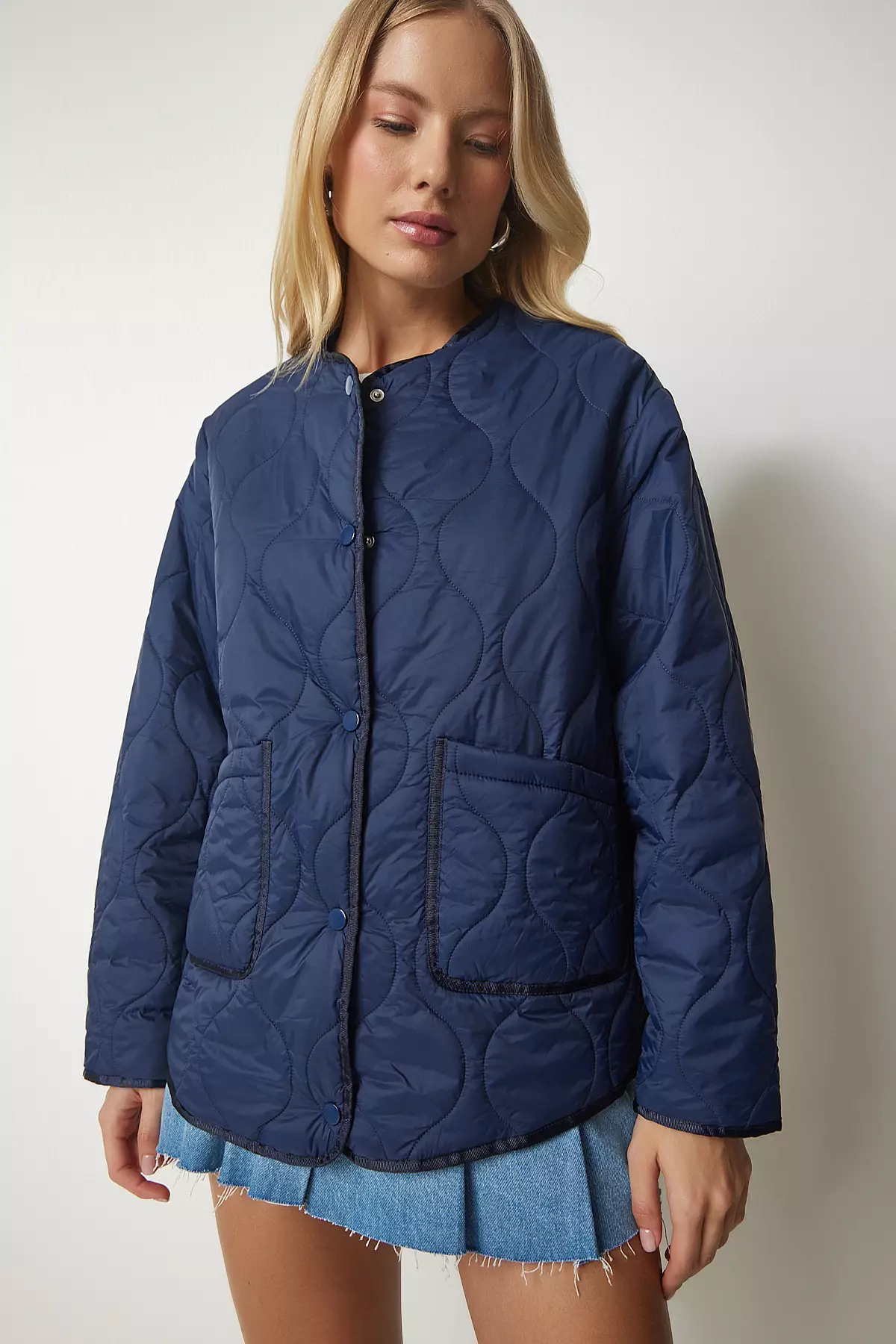 Happiness Istanbul Oversized Quilted Coat