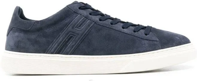 Hogan Rebel low-op suede sneakers Blue