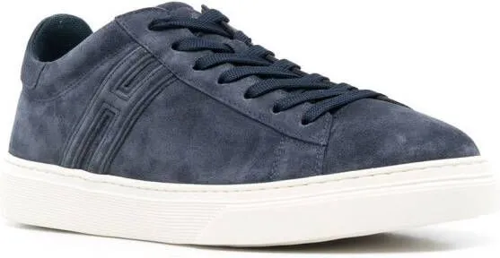 Hogan Rebel low-op suede sneakers Blue