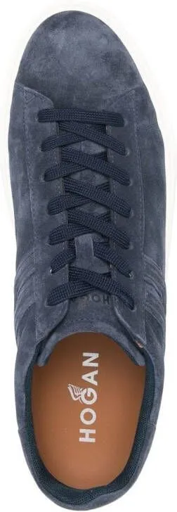 Hogan Rebel low-op suede sneakers Blue