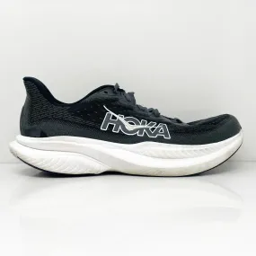 Hoka One One Mens Mach 6 1147790 BWHT Black Running Shoes Sneakers Size 11.5 D