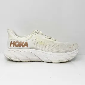 Hoka One One Womens Arahi 7 1147851 BSG White Running Shoes Sneakers Size 7.5 B