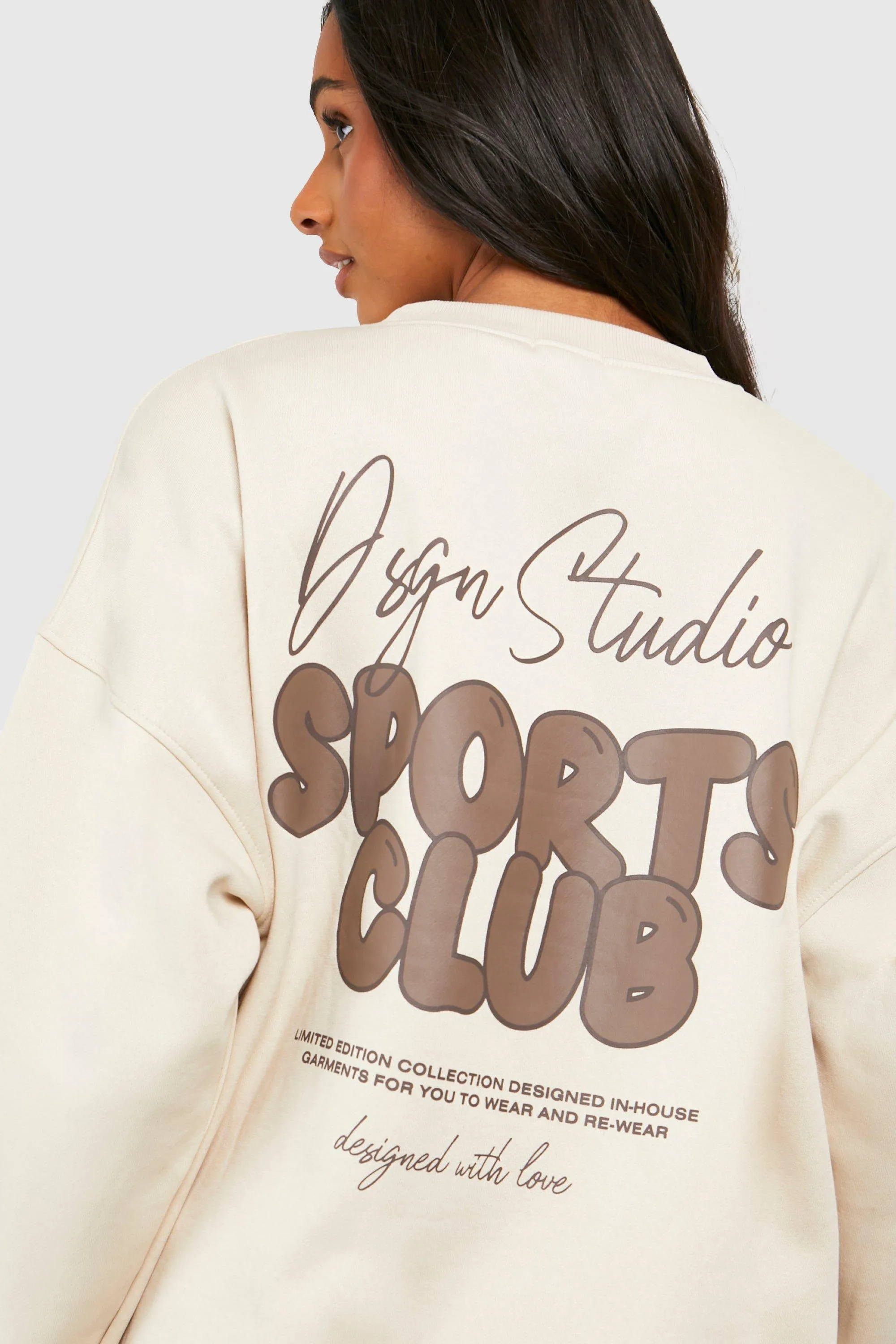 Hoodies & Sweatshirts | Tall Sports Club Slogan Sweatshirt | boohoo