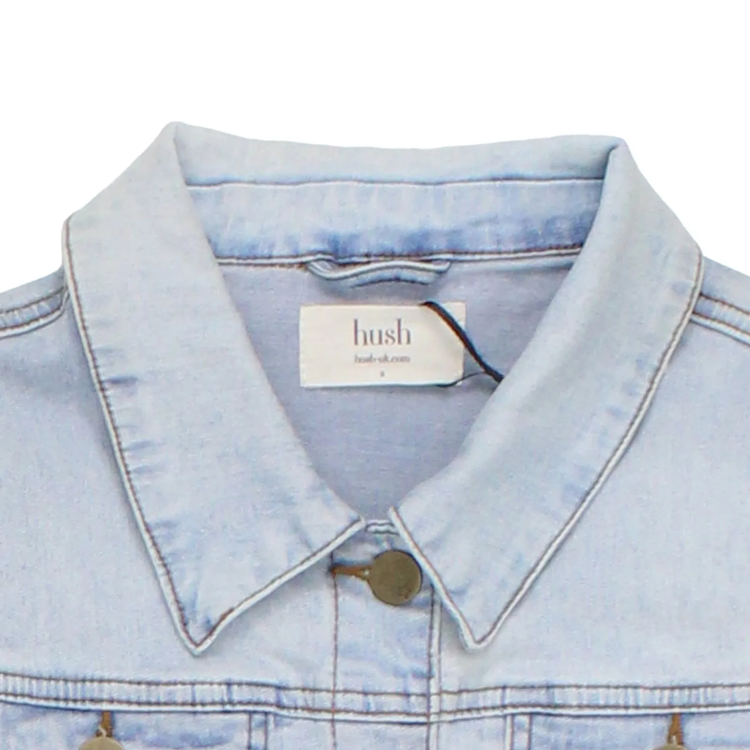 Hush Blue Light Denim Jacket