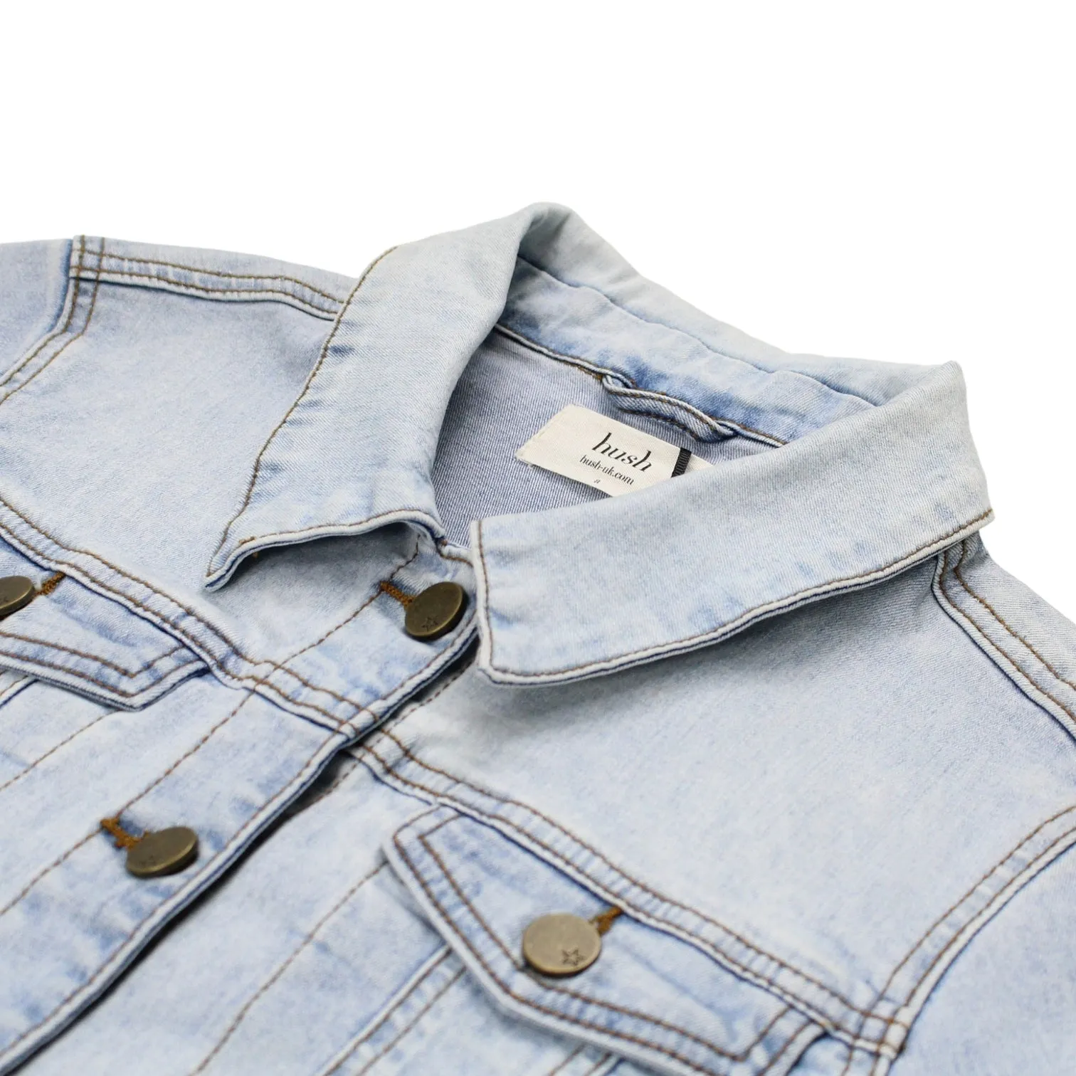 Hush Blue Light Denim Jacket