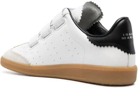 ISABEL MARANT Beth touch-strap sneakers White