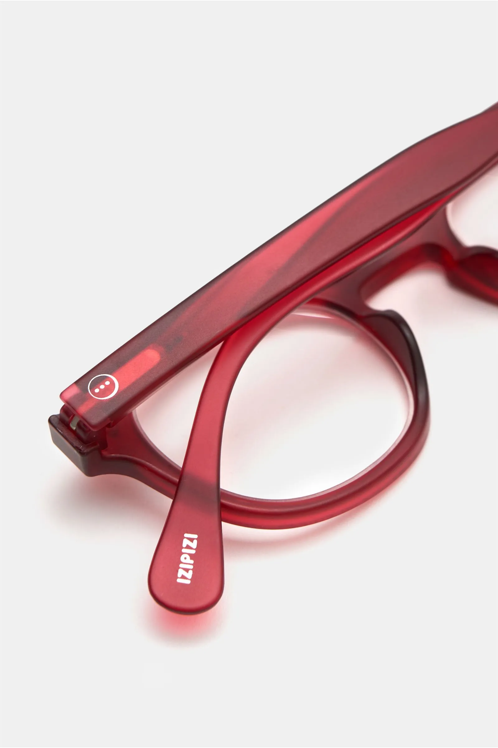 IZIPIZI reading glasses '#C Rosy Red Reading' light red