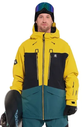 jacket Horsefeathers Halen II Insulated - Sulphur/Hydro - men´s