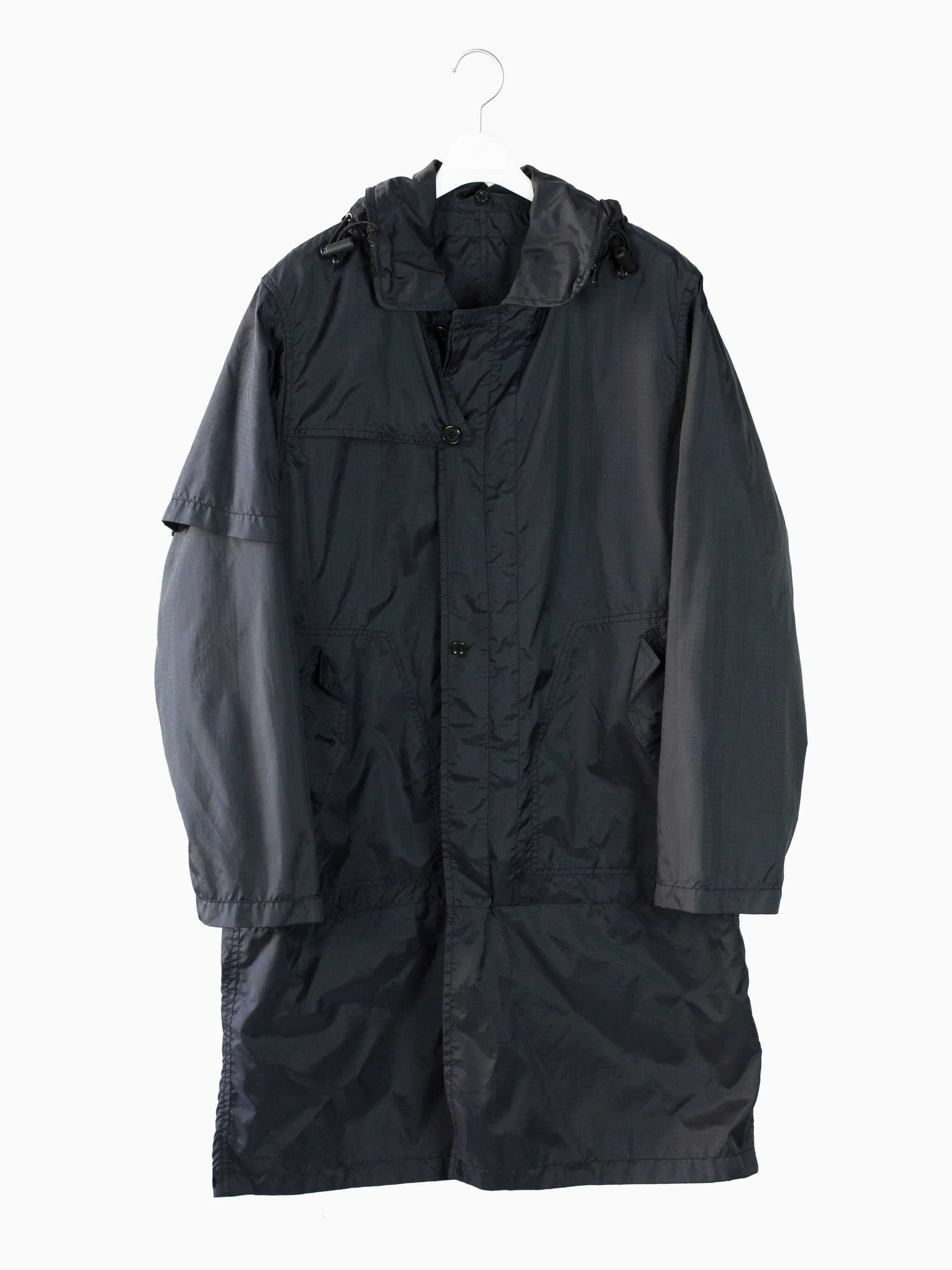 Jipijapa 00s 4-Way Reversible/Convertible Parka Coat