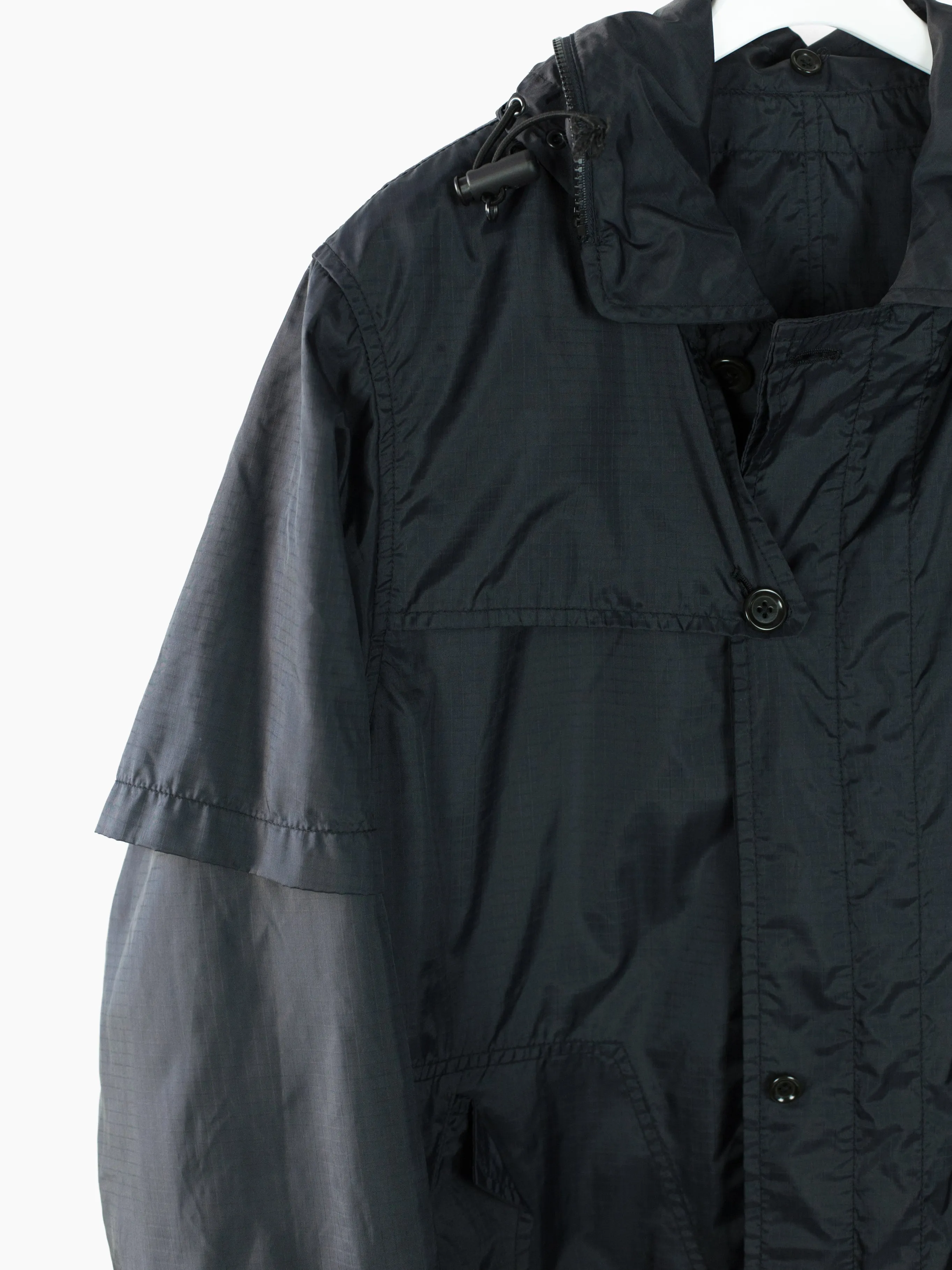 Jipijapa 00s 4-Way Reversible/Convertible Parka Coat