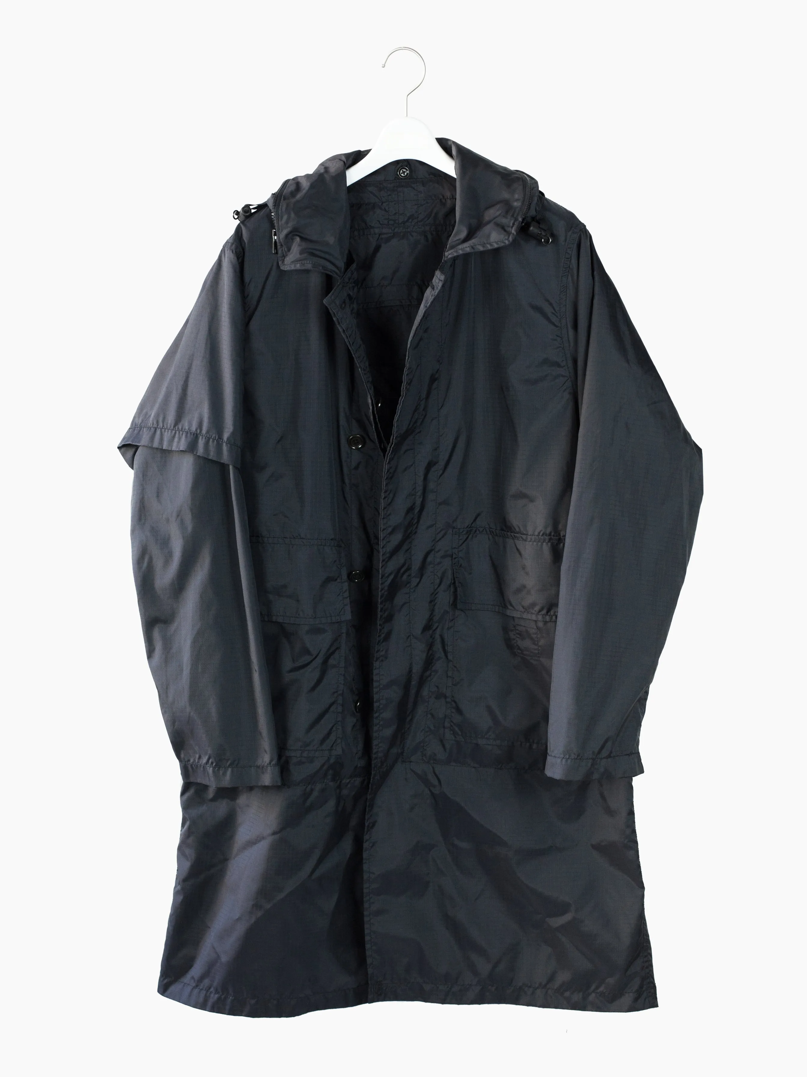 Jipijapa 00s 4-Way Reversible/Convertible Parka Coat