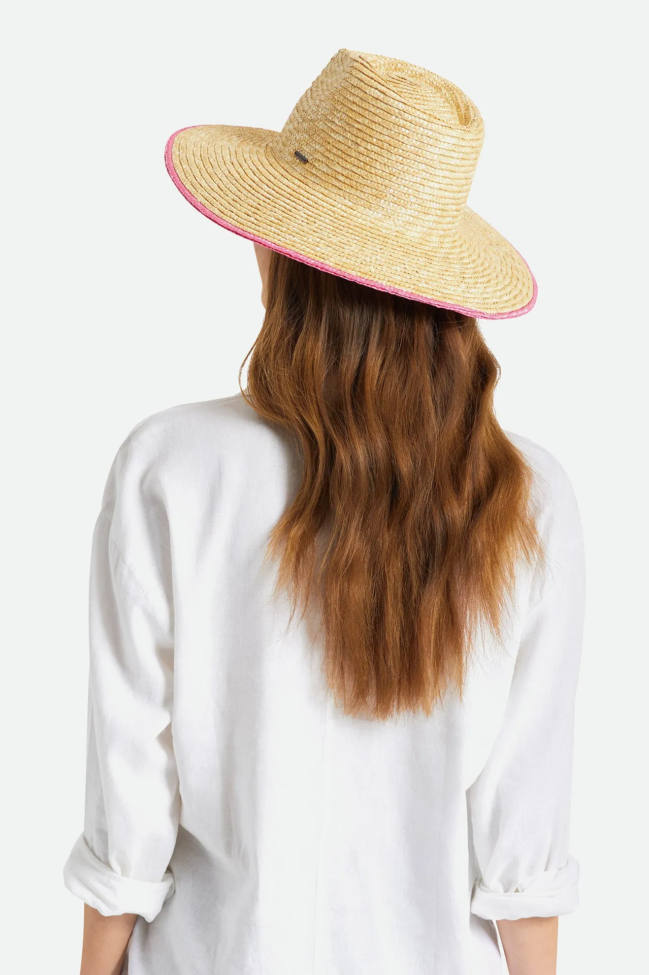 Joanna Festival Hat - Honey/Pink