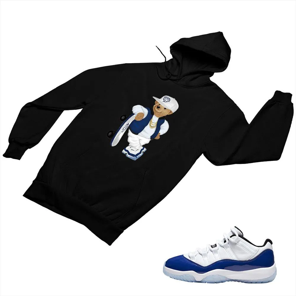 Jordan 11 Concord Matching Custom Designed Hoodies JD 11-5-6-17