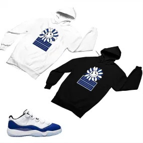 Jordan 11 Concord Matching Custom Designed Hoodies JD 11-5-6-26