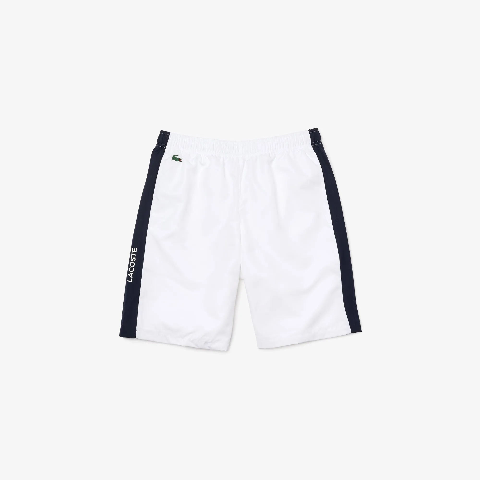 Lacoste Men’s SPORT Side-Stripe Lightweight Shorts