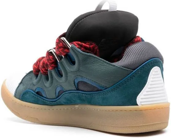 Lanvin Curb low-top chunky sneakers Blue