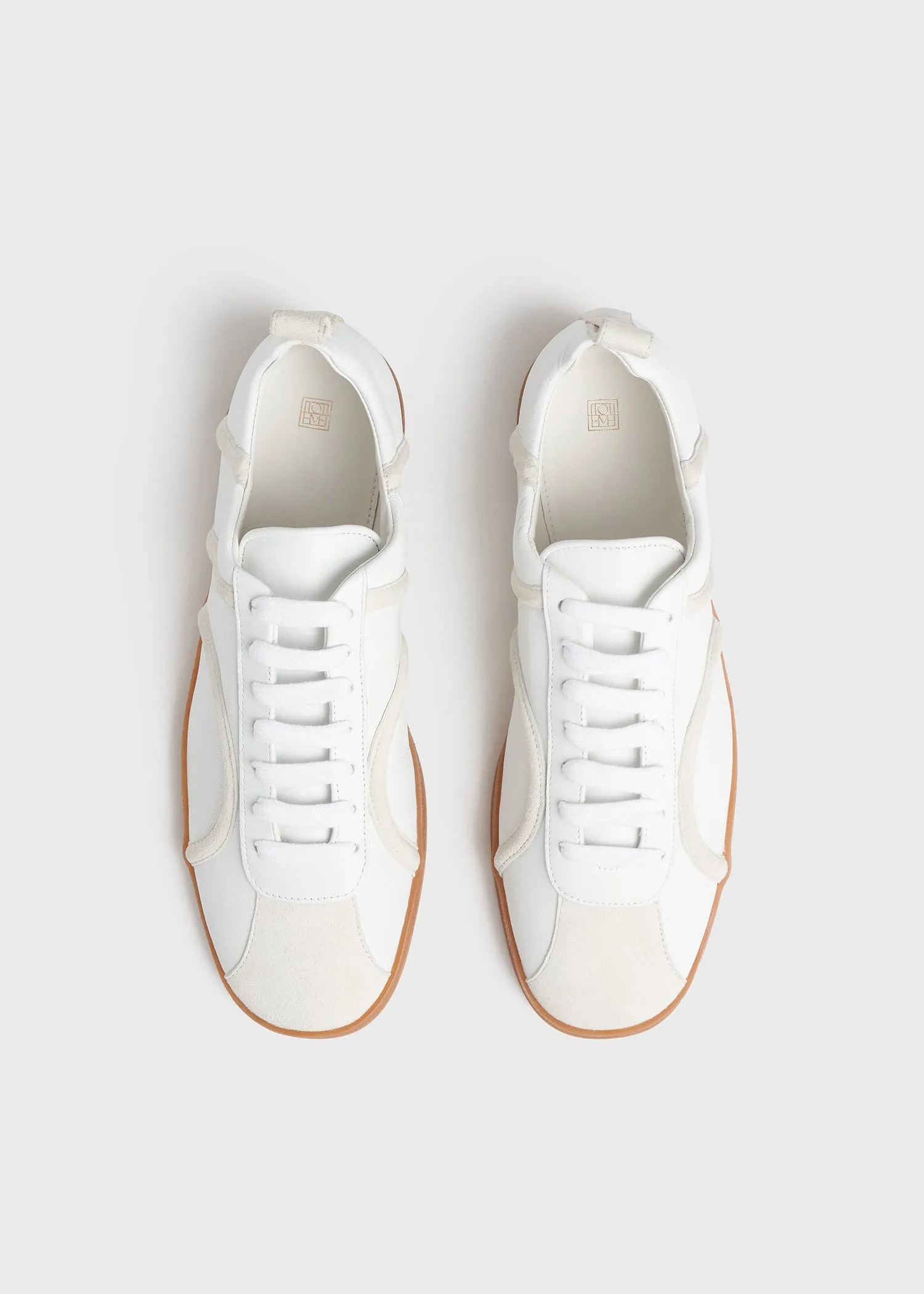 Leather sneakers off-white