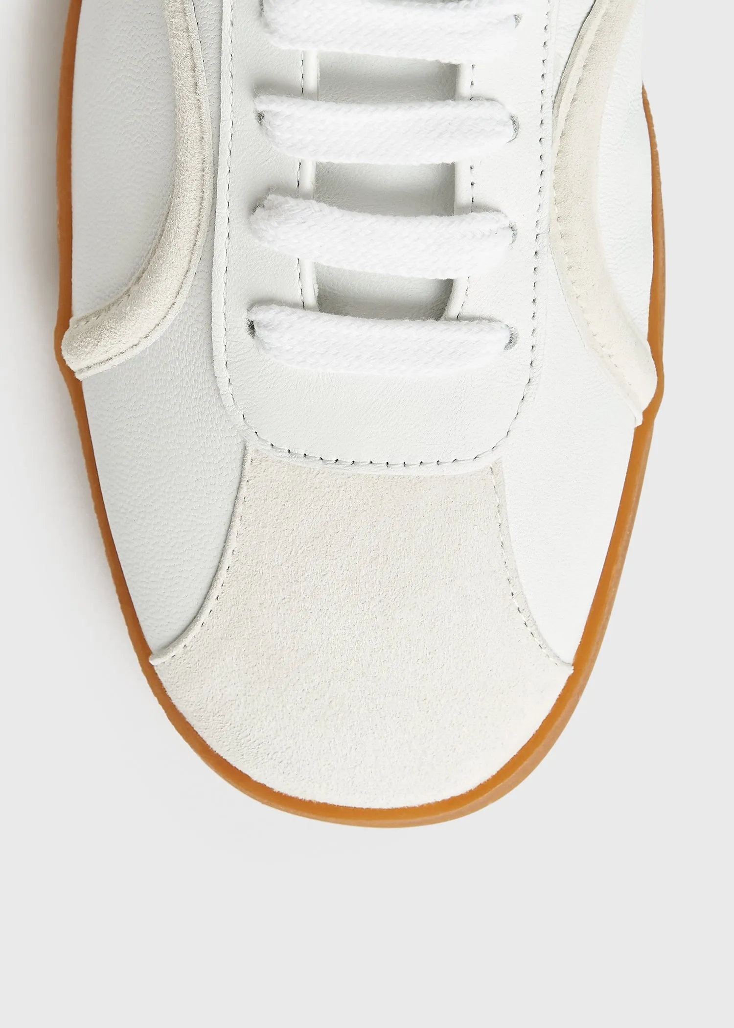 Leather sneakers off-white