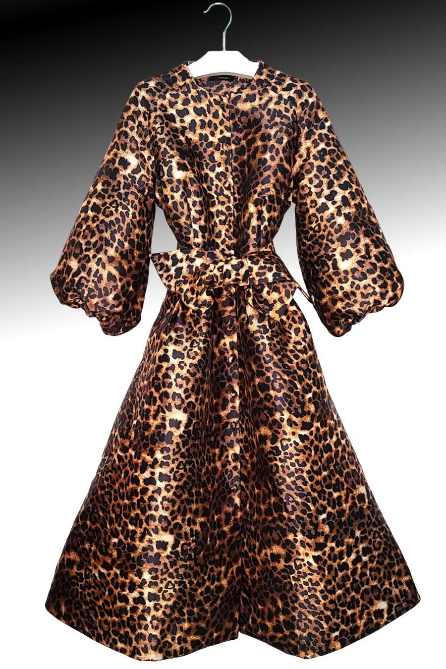 Leopard Coat Dress