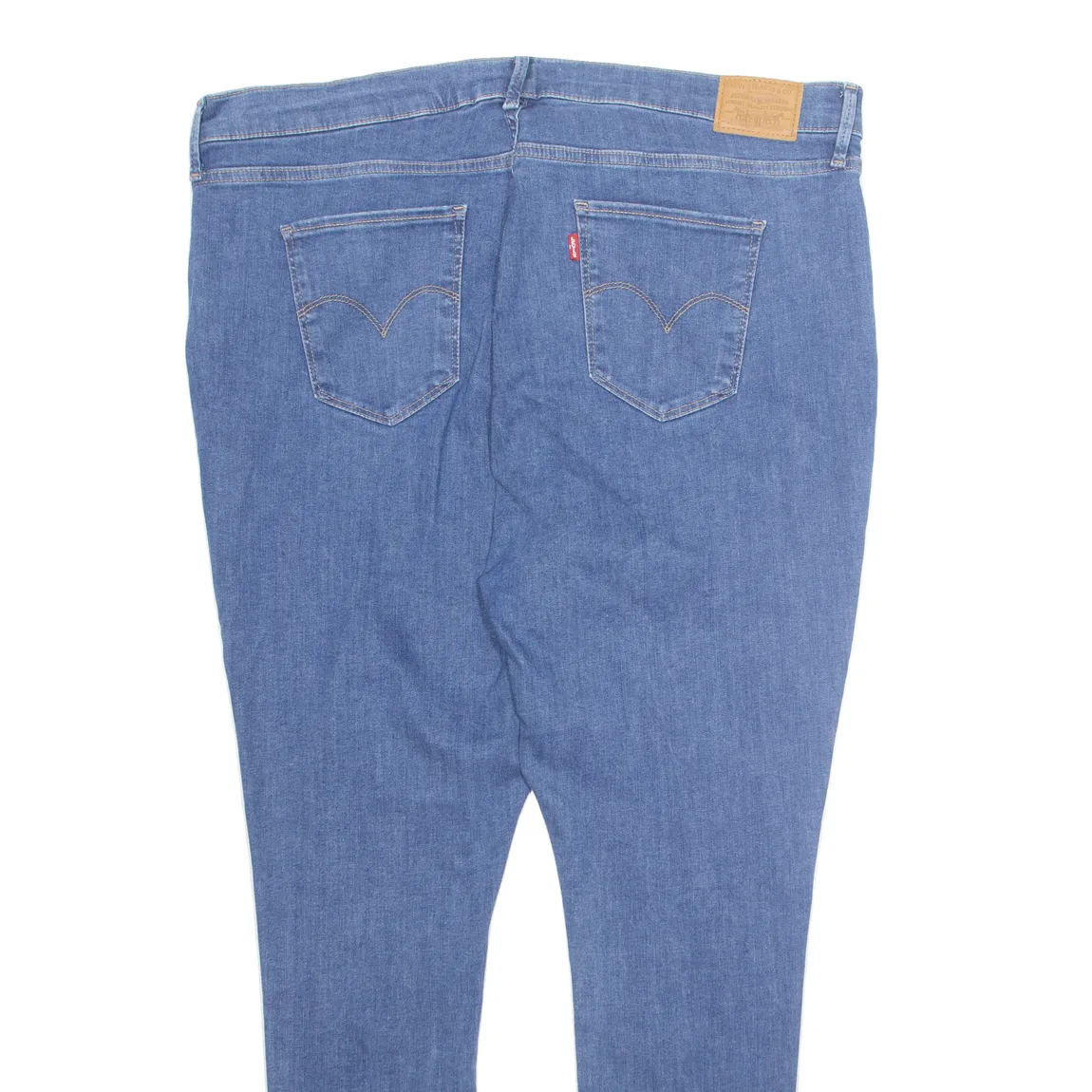 LEVI'S 720 Premium Womens Jeans Blue Relaxed Skinny W40 L29