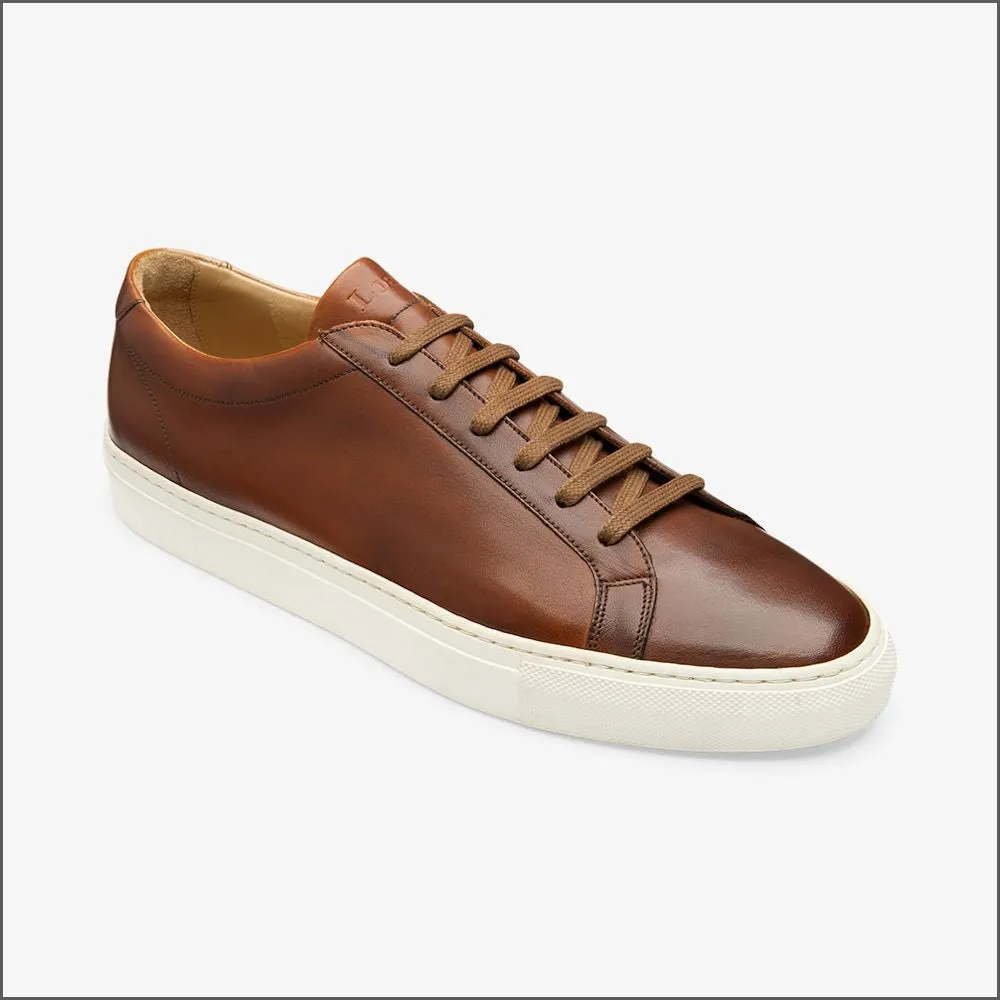 Loake Sprint Chestnut Brown Trainer*