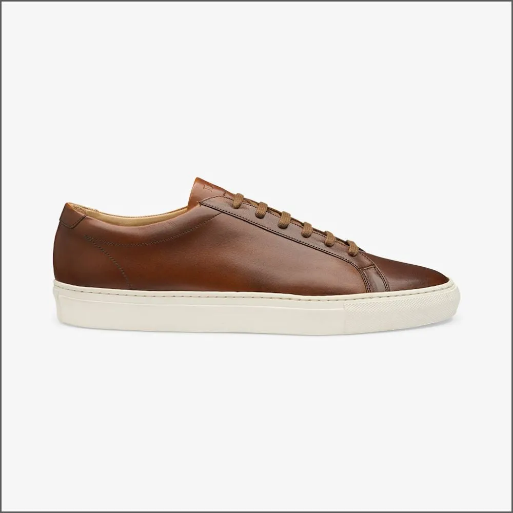 Loake Sprint Chestnut Brown Trainer*