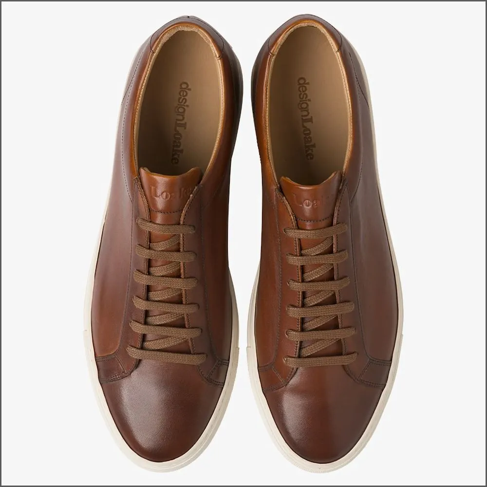 Loake Sprint Chestnut Brown Trainer*