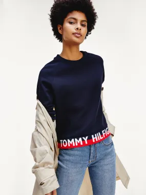 Logo Hem Crew Neck Sweatshirt | Sweatshirts & Hoodies | Tommy Hilfiger