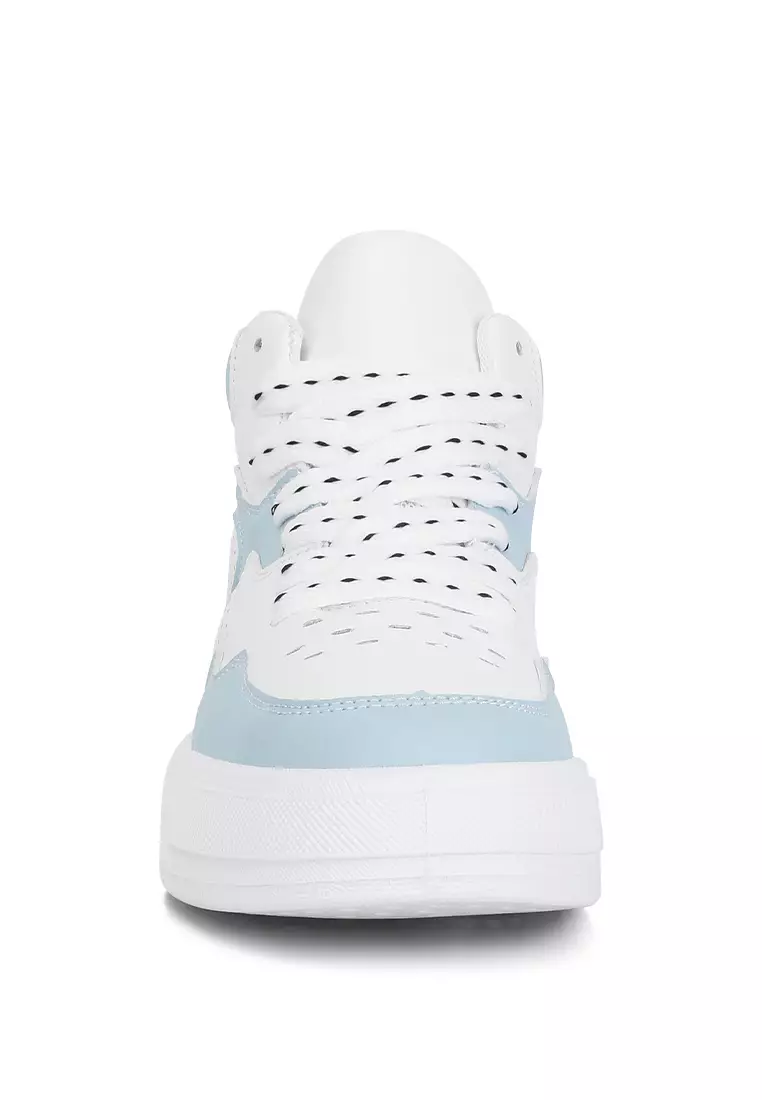 London Rag Blue White Ankle Length Sneakers