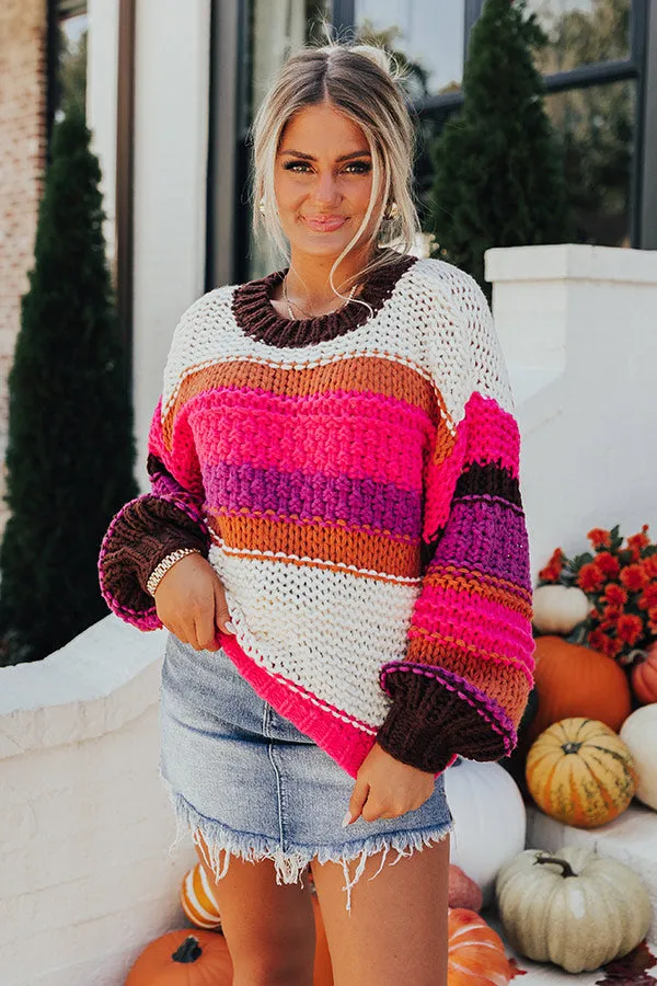 Lost In Your Eyes Knit Sweater