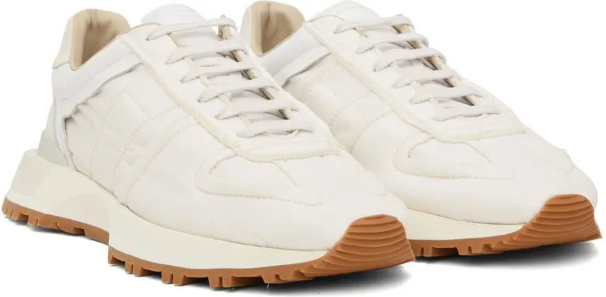 Maison Margiela White Evolution Runner Sneakers