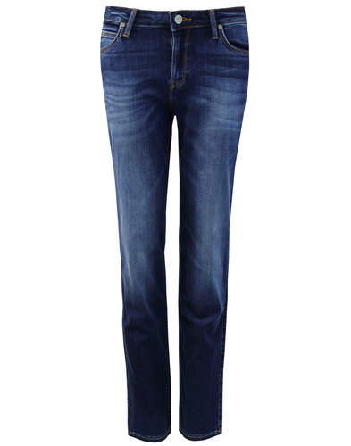 Marion LEE Retro 70s Classic Straight Denim Jeans