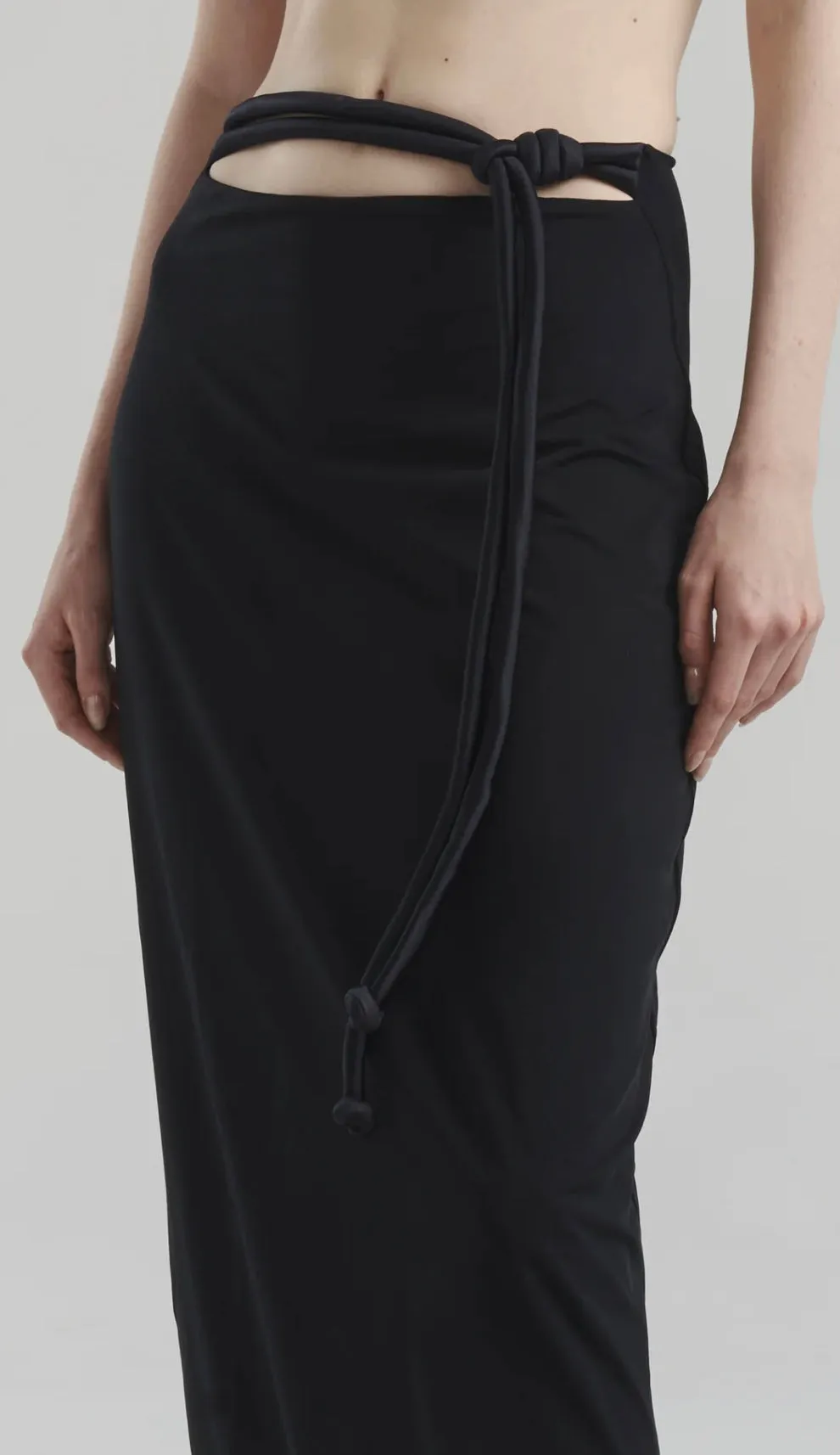 Maygel Coronel - Sinara Maxi Skirt - Black