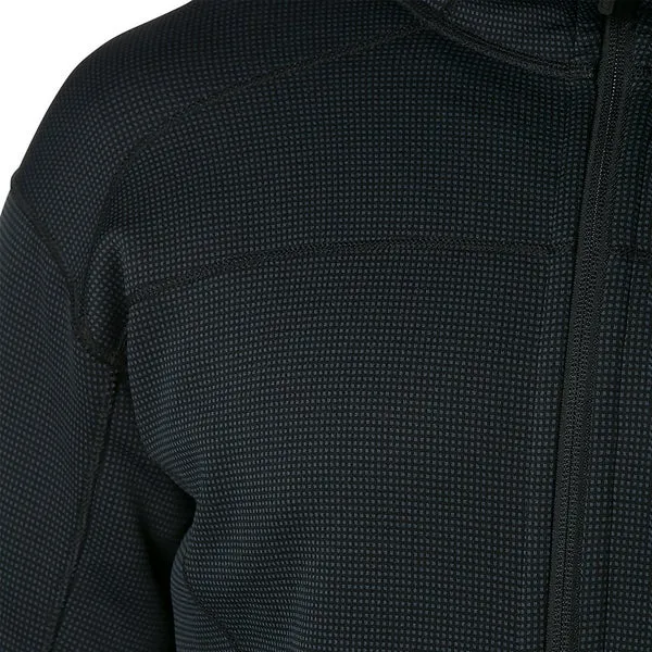 Men's Pravitale Mountain 2.0 Hooded Fleece Jacket - Dark Grey/ Black